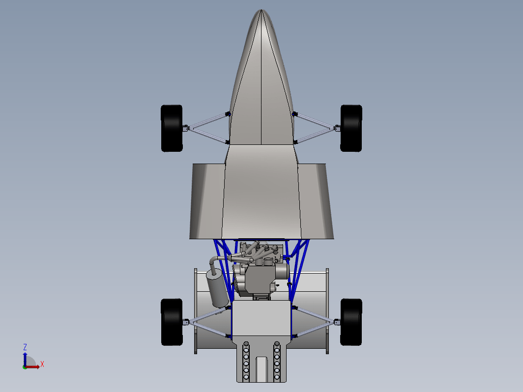 F1方程式赛车结构