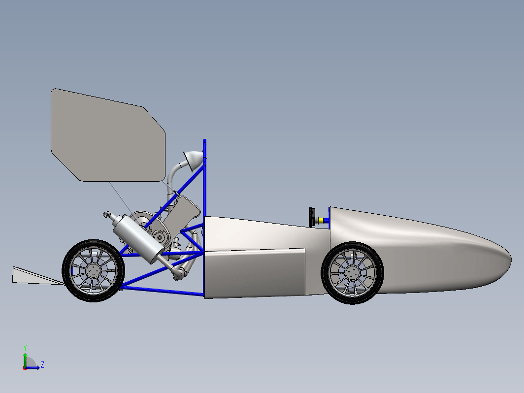 F1方程式赛车结构