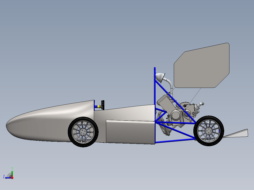 F1方程式赛车结构