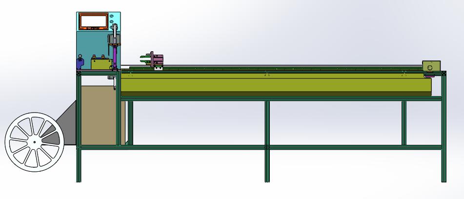 织带定长裁断机