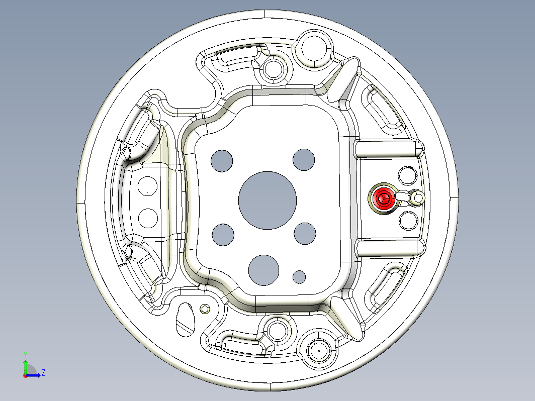 503制动器总成CATIAV5R21设计