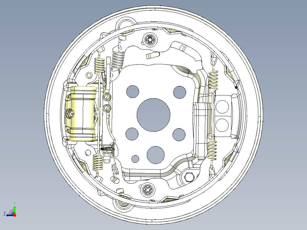 503制动器总成CATIAV5R21设计