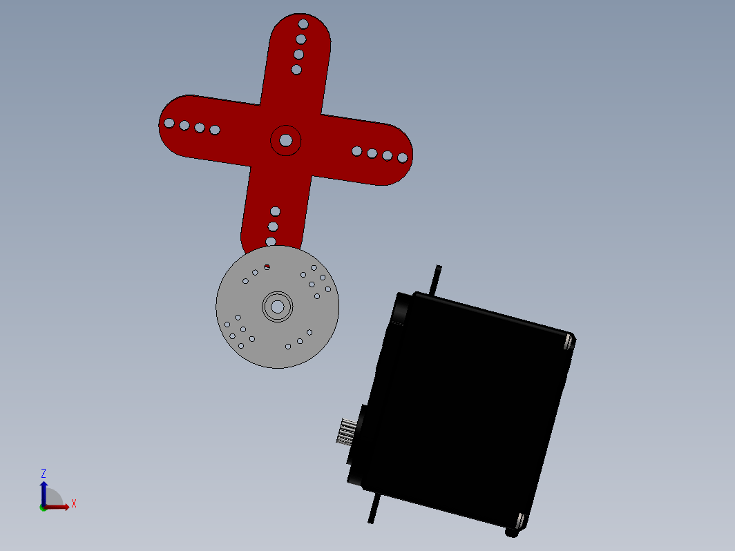 舵机  hitec-hs-311-servo-motor SW STP IGS