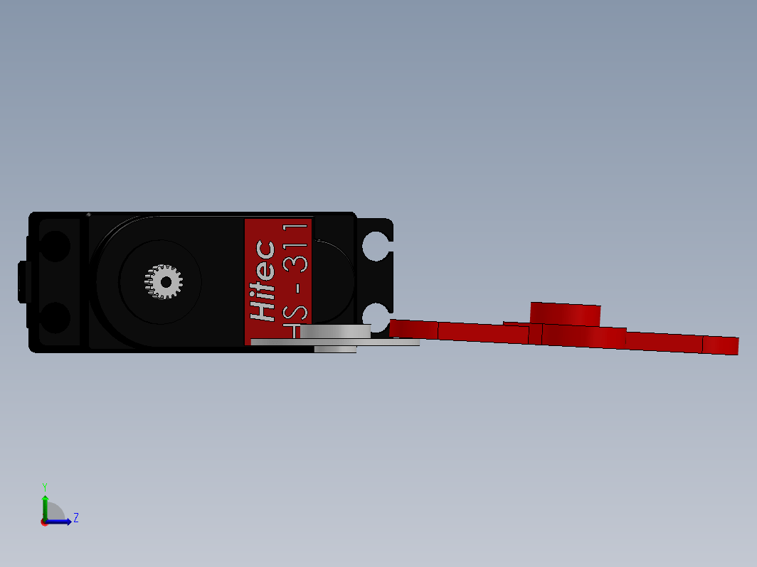 舵机  hitec-hs-311-servo-motor SW STP IGS