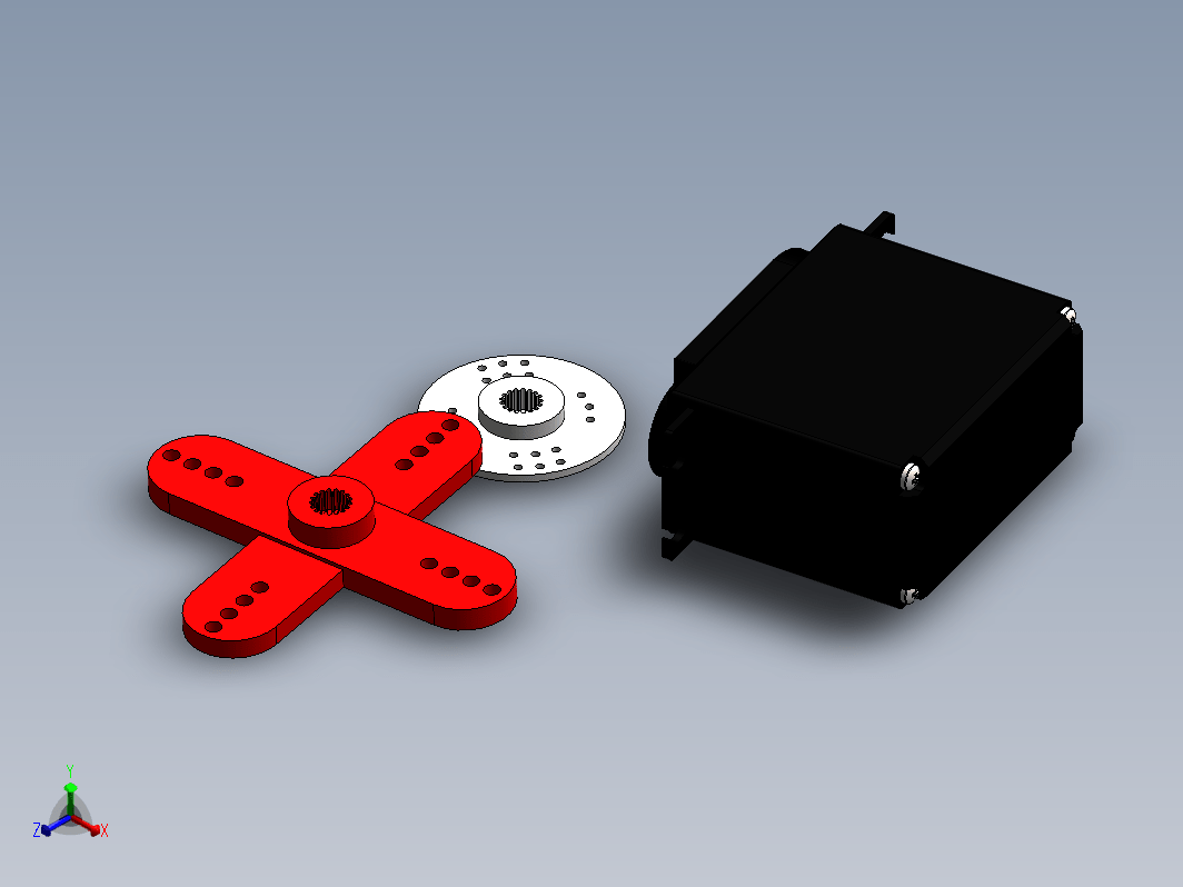 舵机  hitec-hs-311-servo-motor SW STP IGS