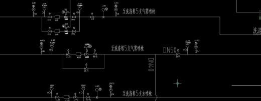 某转炉一次除尘烟气净化流程图缩略图