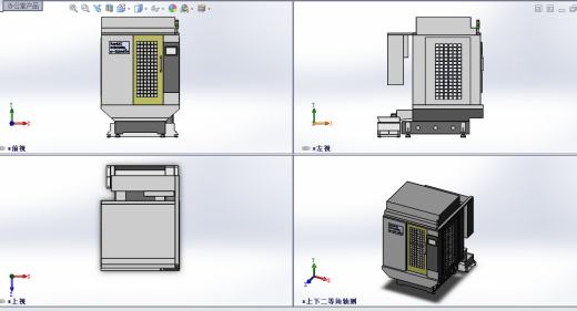 Fanuca-D14MiA数控机床设计模型缩略图