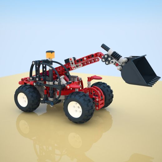 Lego乐高Technic set 8283推土机
