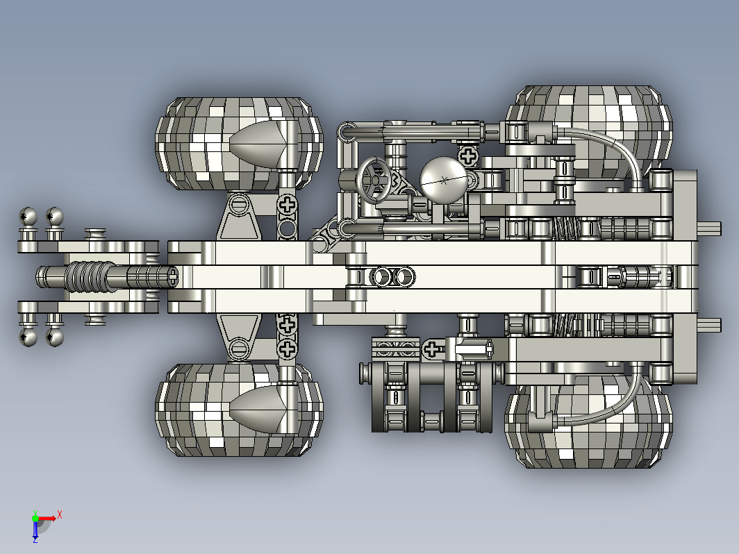 Lego乐高Technic set 8283推土机