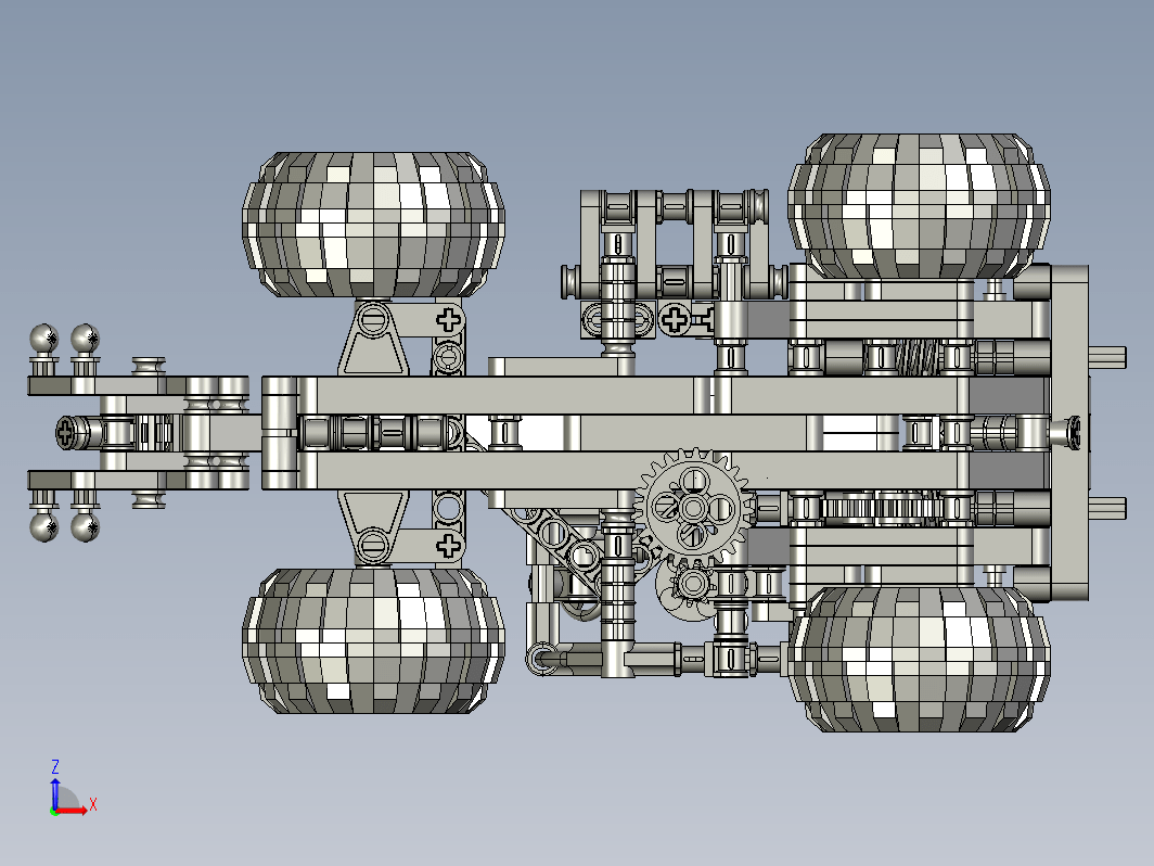 Lego乐高Technic set 8283推土机