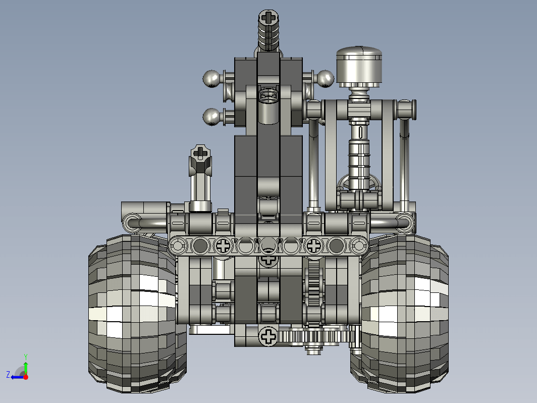 Lego乐高Technic set 8283推土机