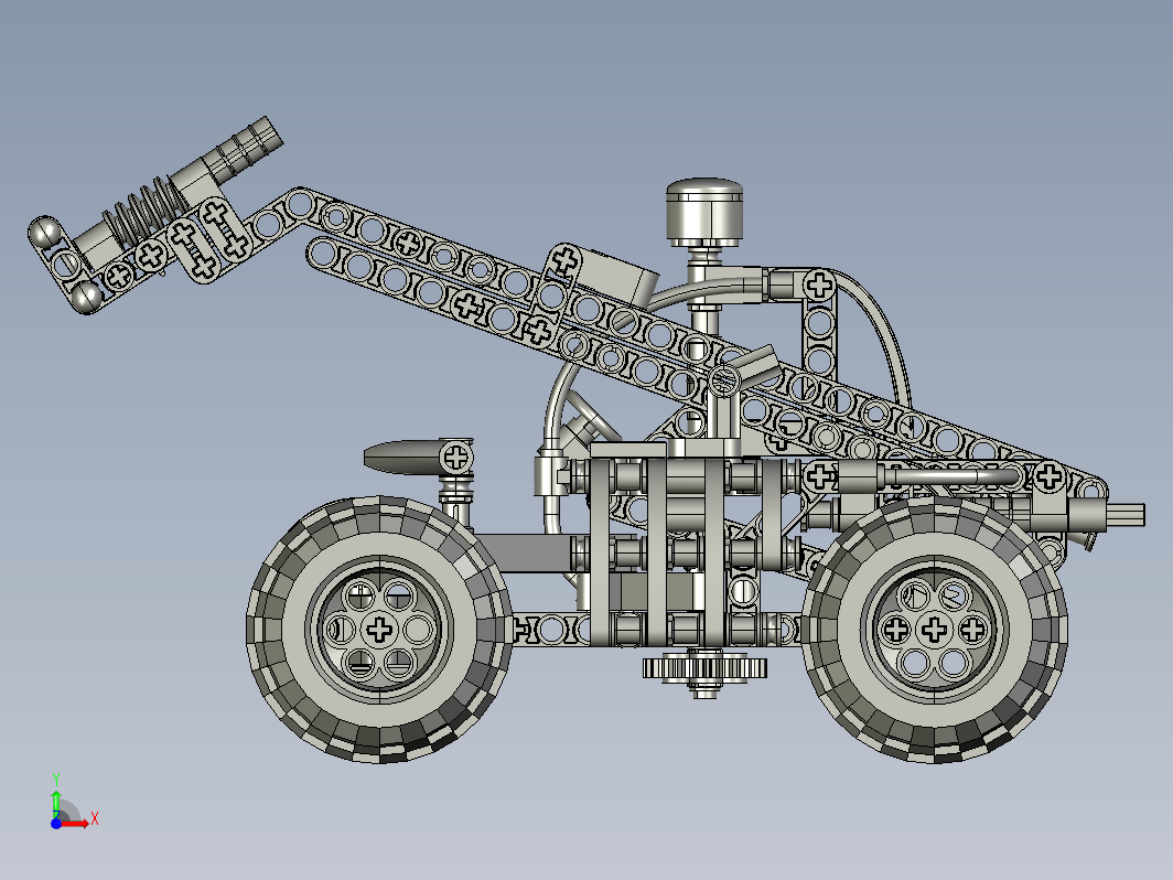 Lego乐高Technic set 8283推土机