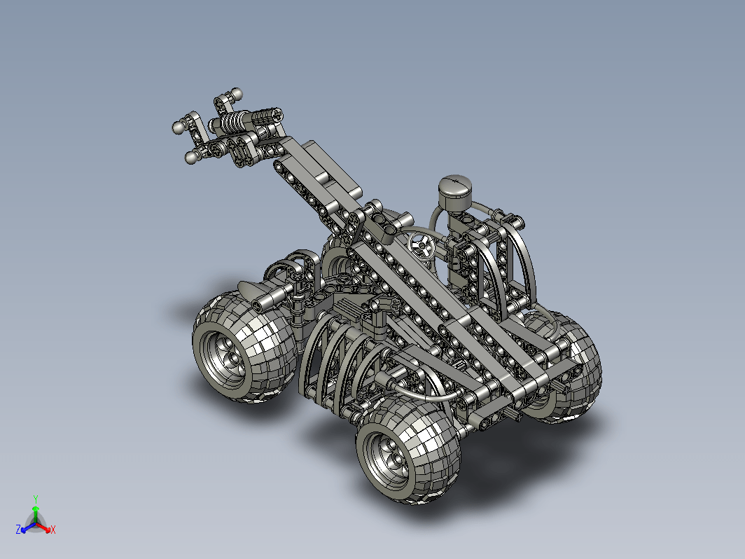 Lego乐高Technic set 8283推土机