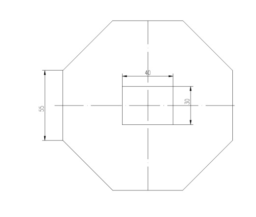 八边形垫片落料冲孔复合模冲压模具设计+CAD+说明书缩略图