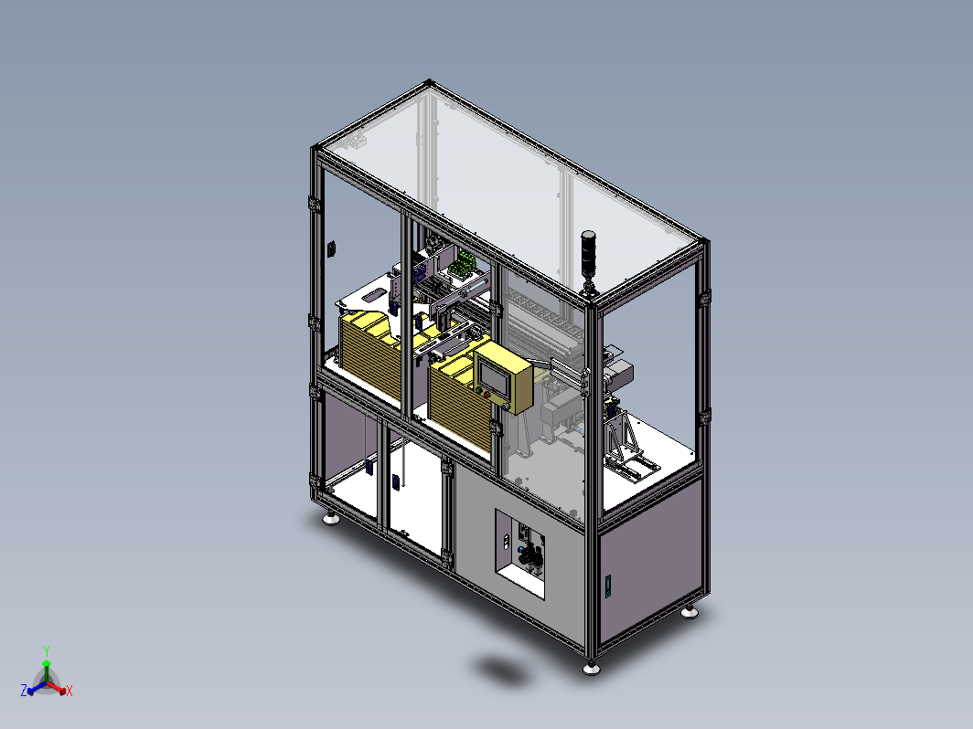 手机屏幕上料机