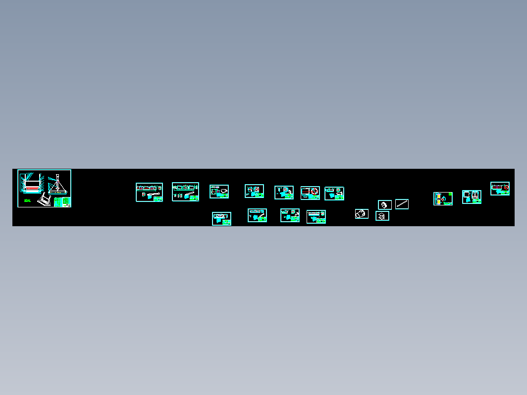 娱乐设施高空揽月的机械设计(sw+说明书+cad)