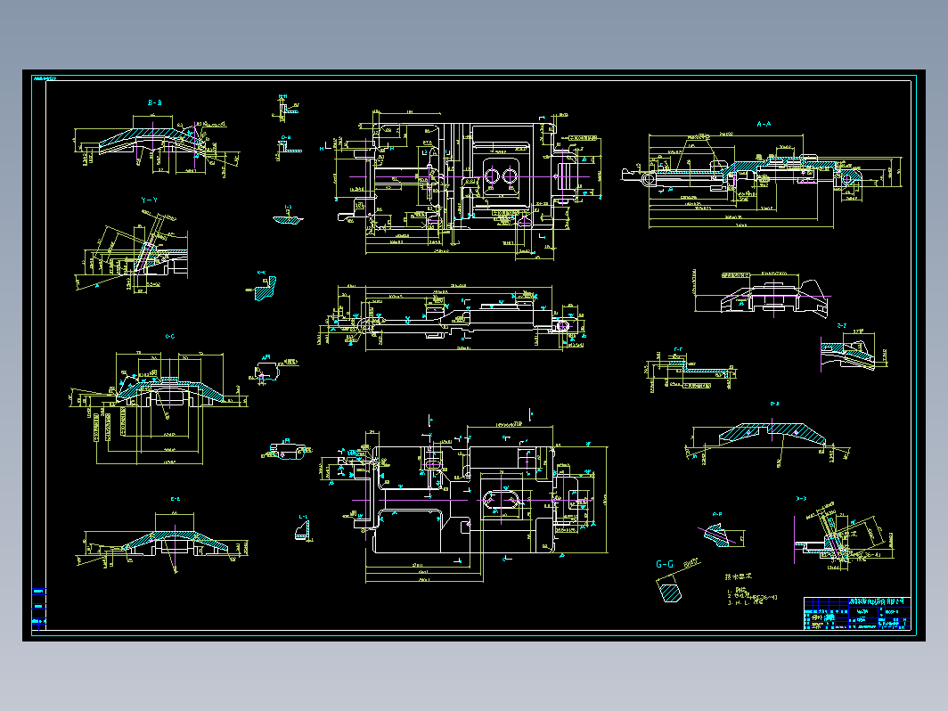 右盖体加工图