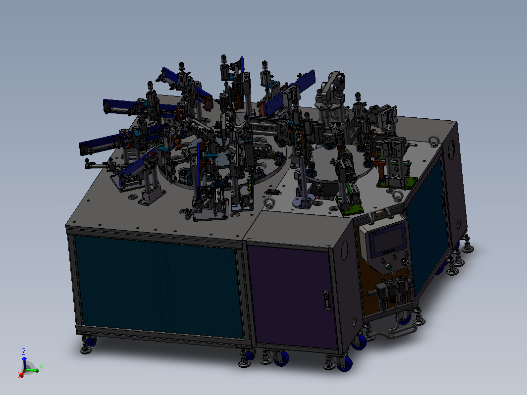 玩具牙箱-齿轮箱全自动组装机器