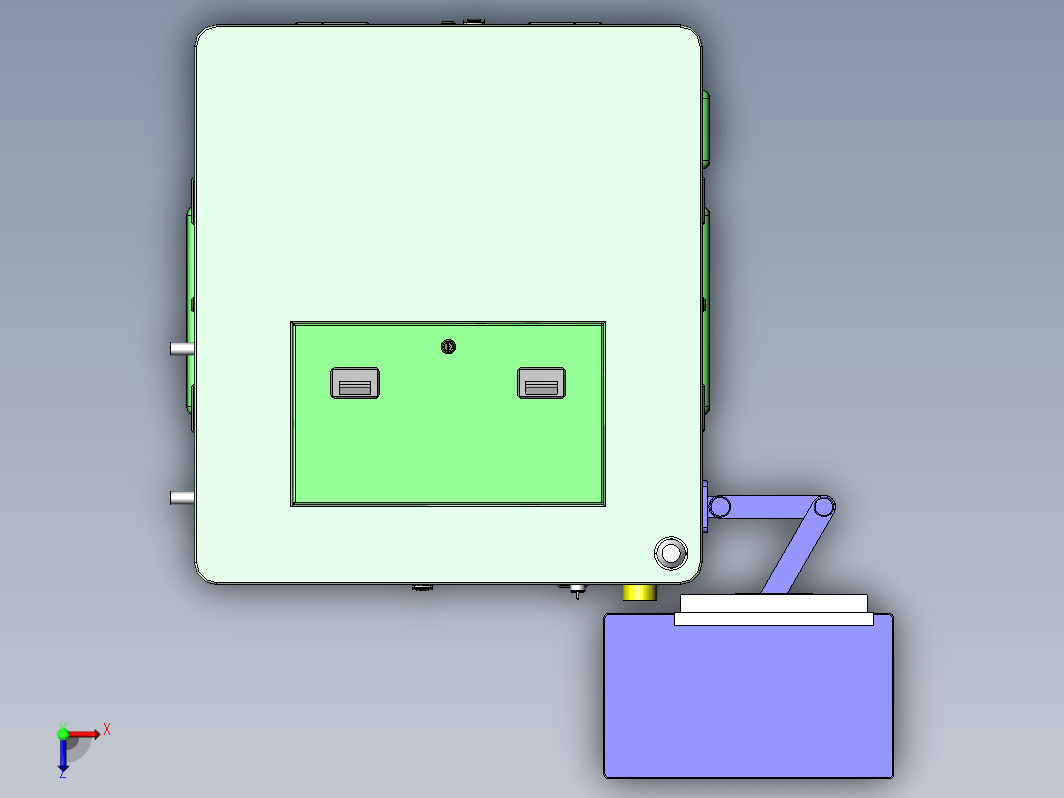 金属3D打印设备模型