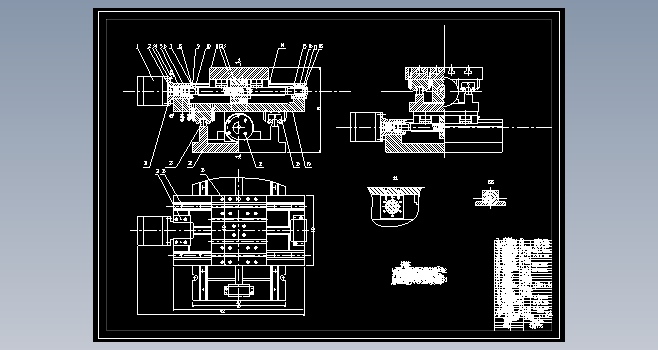 x-y数控工作台设计+CAD+说明