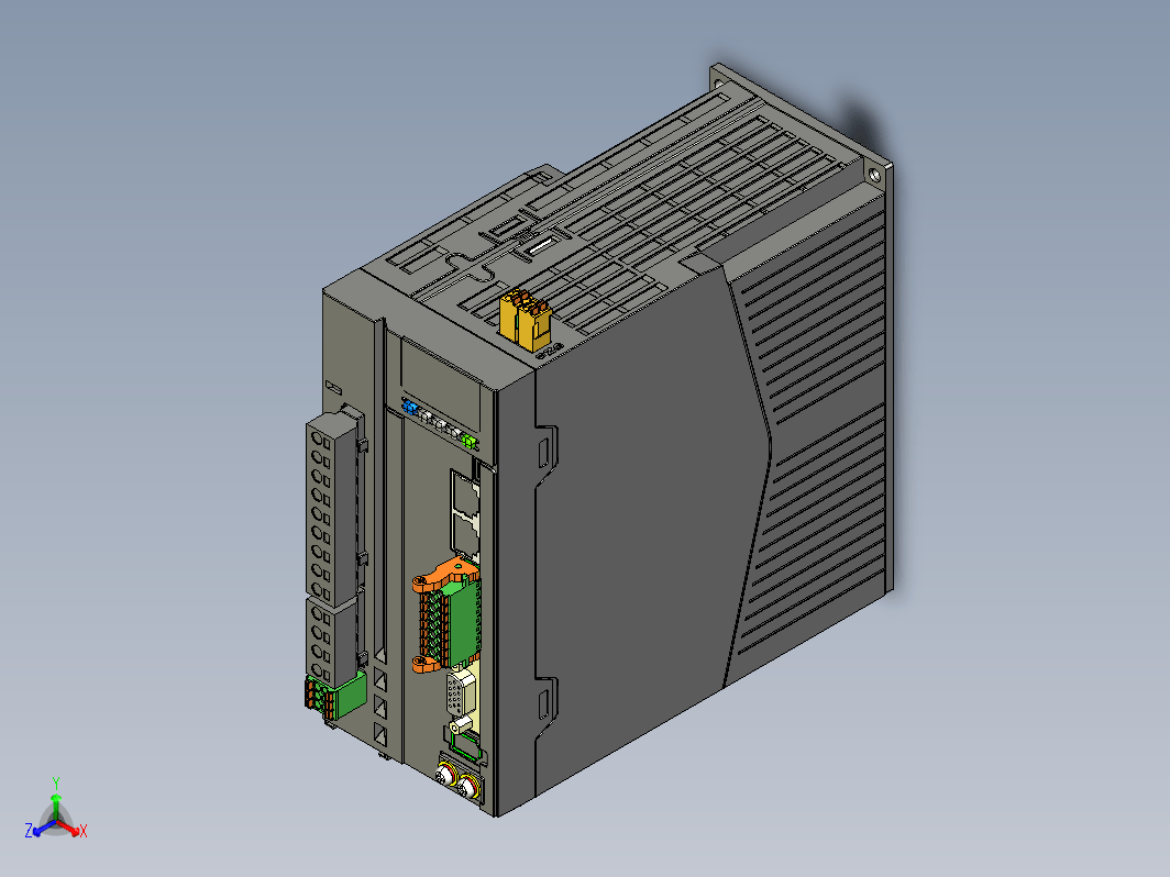 01052243-WXSTEP_B00（整机3D模型） 伺服驱动器
