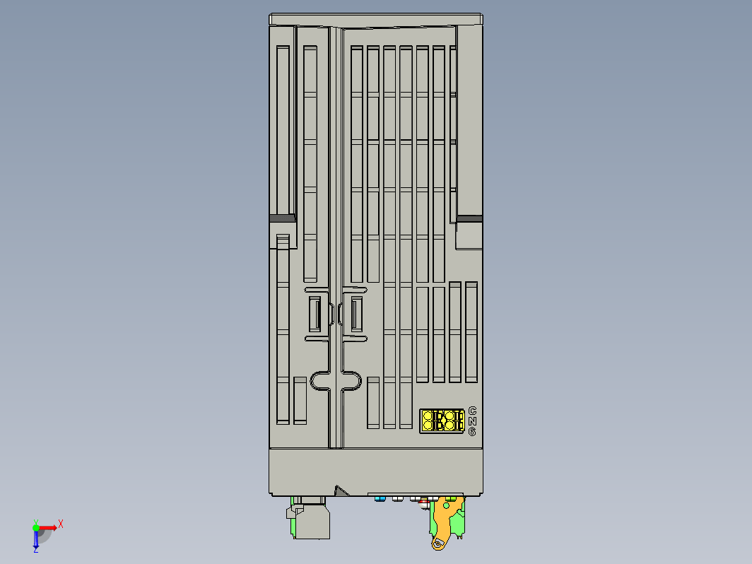 01052243-WXSTEP_B00（整机3D模型） 伺服驱动器