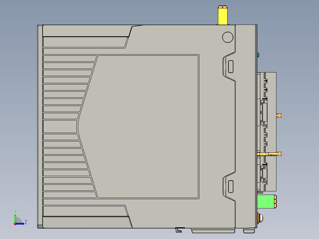 01052243-WXSTEP_B00（整机3D模型） 伺服驱动器