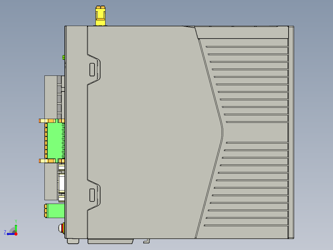 01052243-WXSTEP_B00（整机3D模型） 伺服驱动器