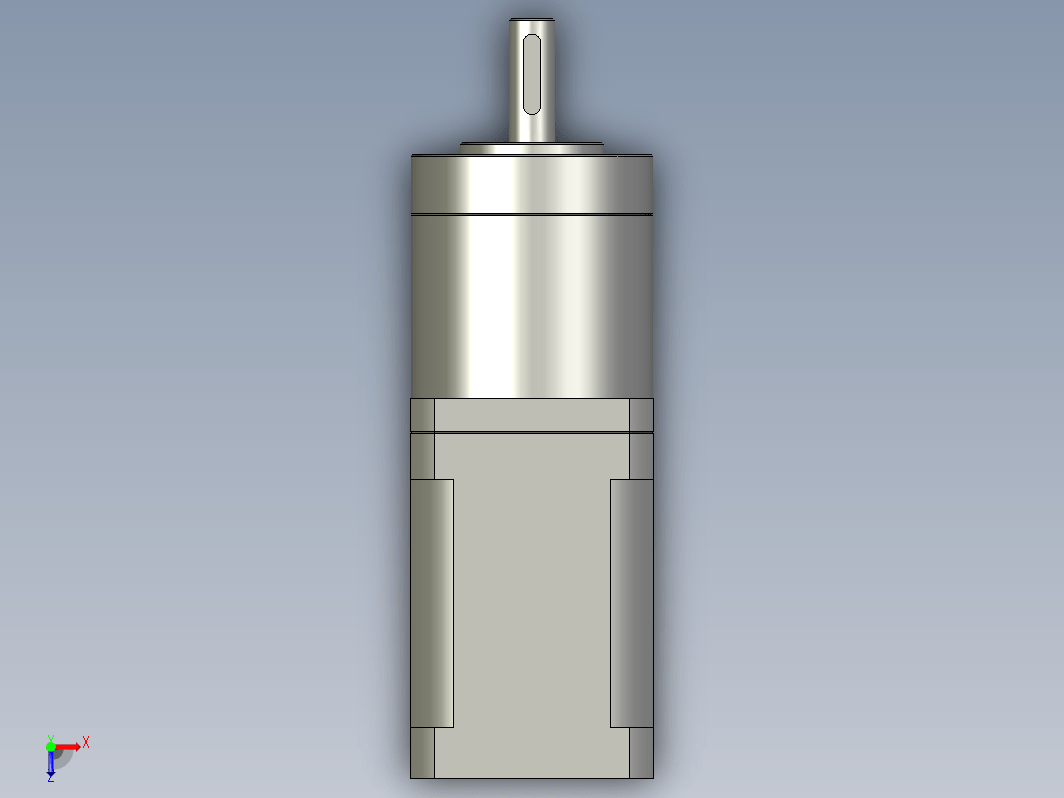 YK42HB60-PG20  42mm两相步进减速机电机（3D）