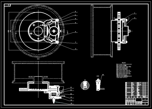 浮钳盘式制动器设计图纸三维+CAD+说明书缩略图