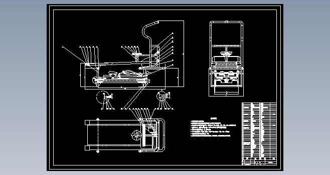 多功能跑步机cad