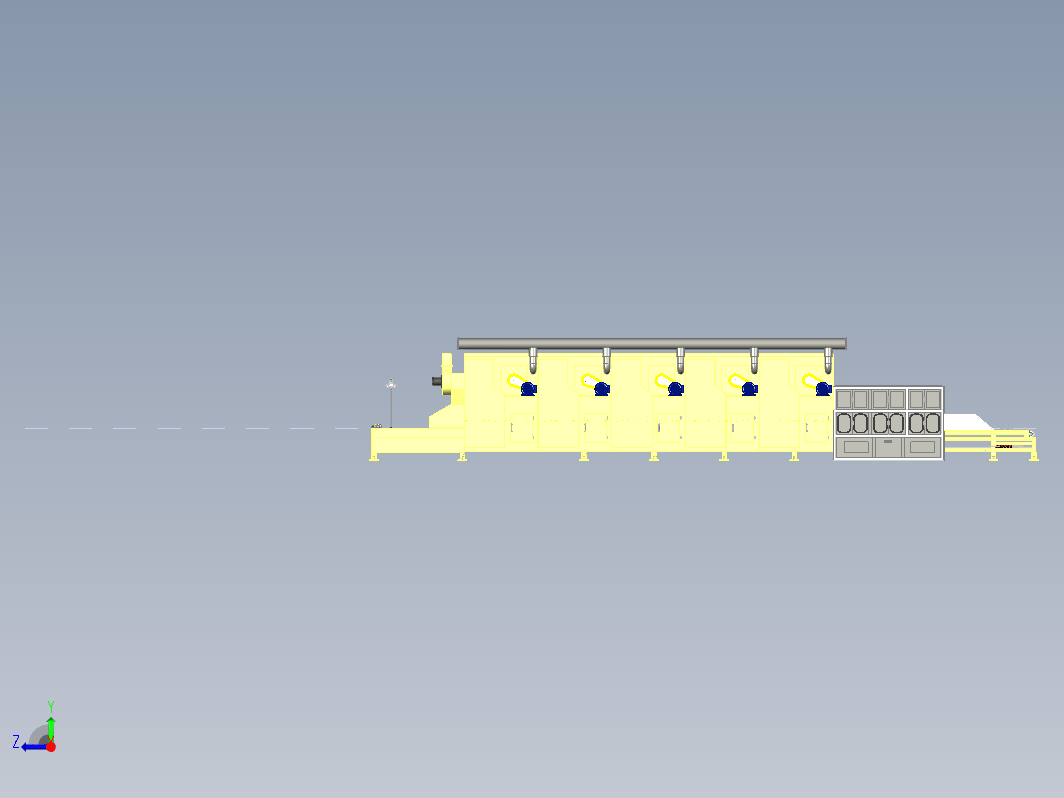 油漆和输送烤箱线 PAINT AND CONVEYOR OVEN LINE