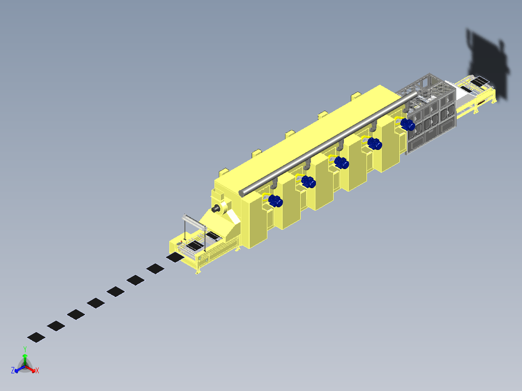 油漆和输送烤箱线 PAINT AND CONVEYOR OVEN LINE