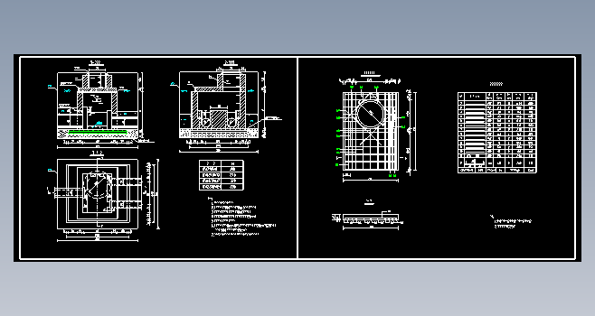 F0281-倒虹吸井及其配筋详图