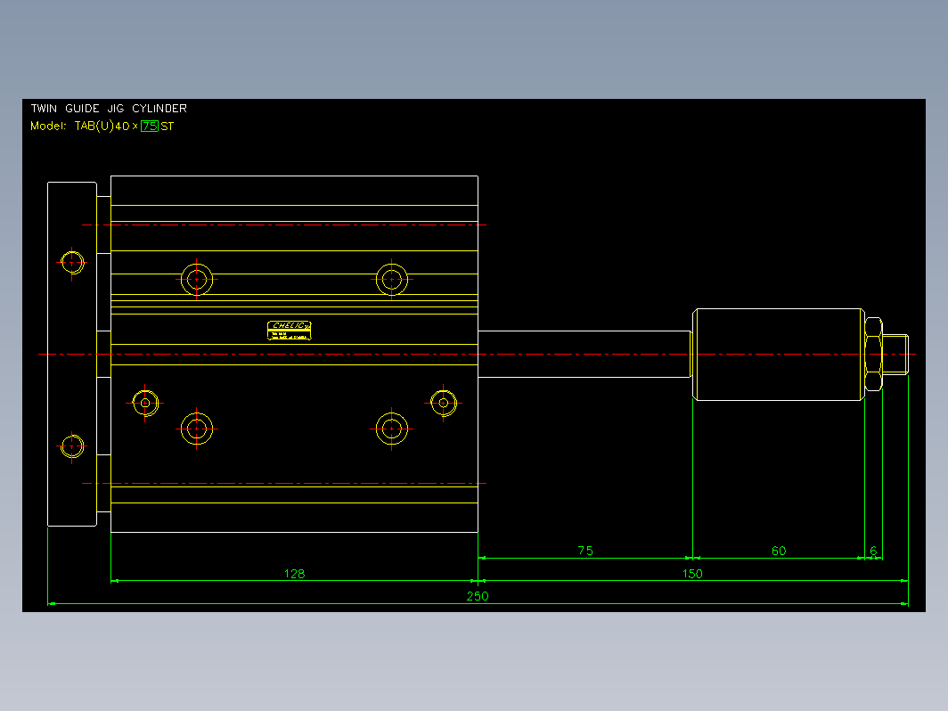 气缸 40x75