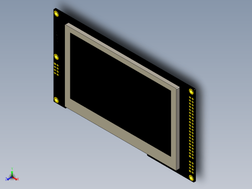 4.3 英寸 800x480 TFT LCD 模块 wSSD1963,电容式触摸屏缩略图