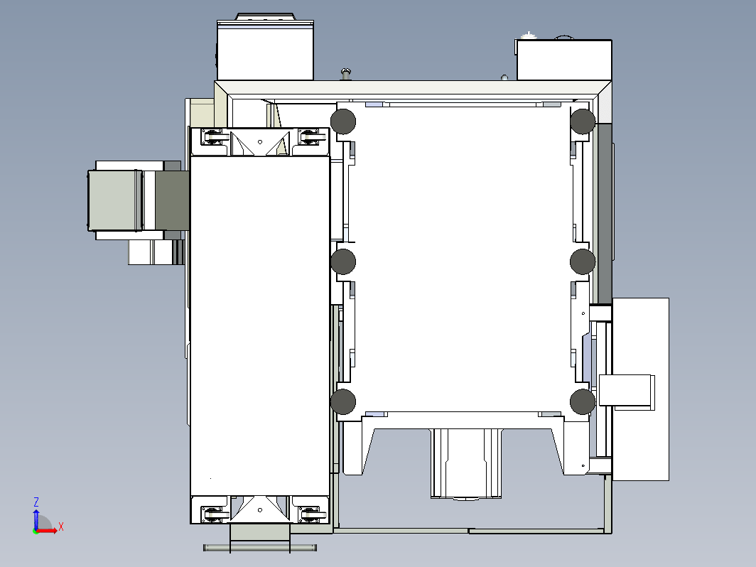 HAAS UMC 500SS机床加工中心造型