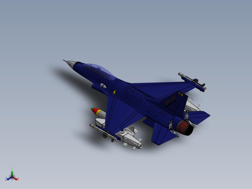 F16喷气式多用途战斗机