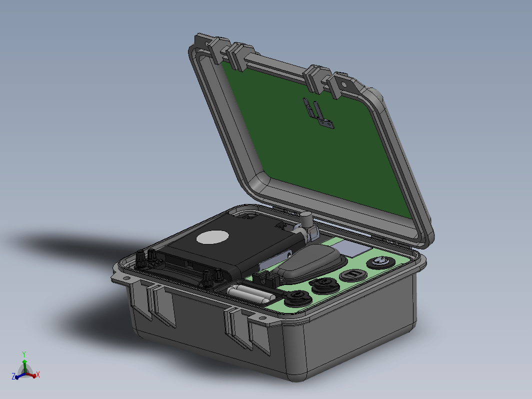 Pelican 1400应急防水箱安全箱