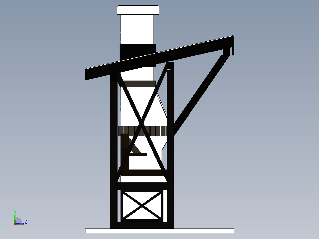 家庭壁炉模型