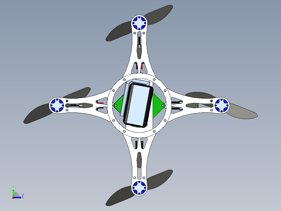 quadcopter-drone四旋翼无人1