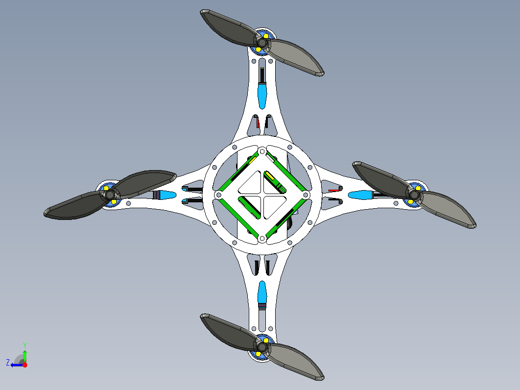 quadcopter-drone四旋翼无人1