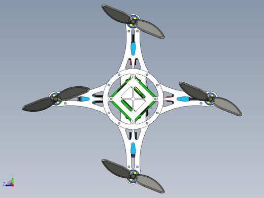 quadcopter-drone四旋翼无人1缩略图