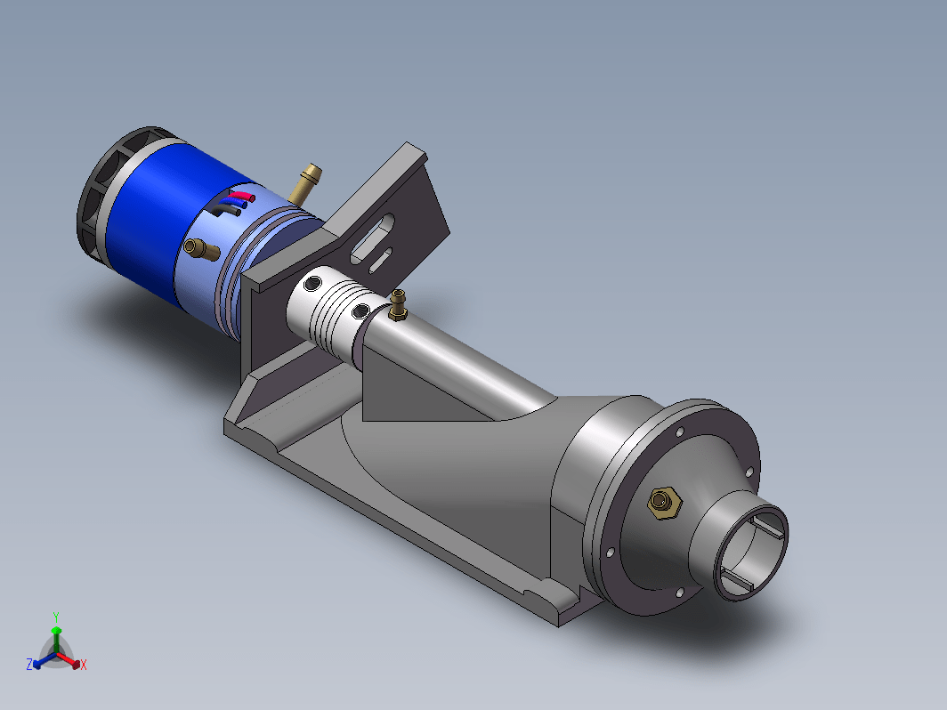 电机喷水推进器