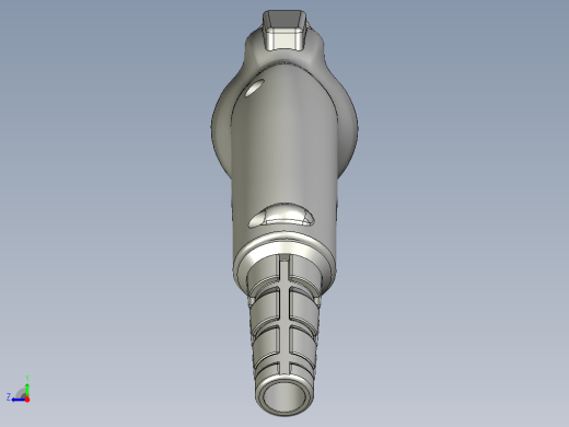 电动汽车充电器充电插头SAE J1772三维缩略图