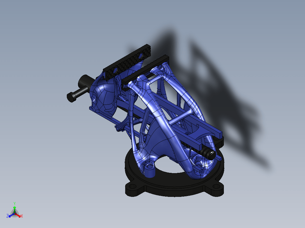 虎钳台钳卡钳-bench-vise-56 2 IGS