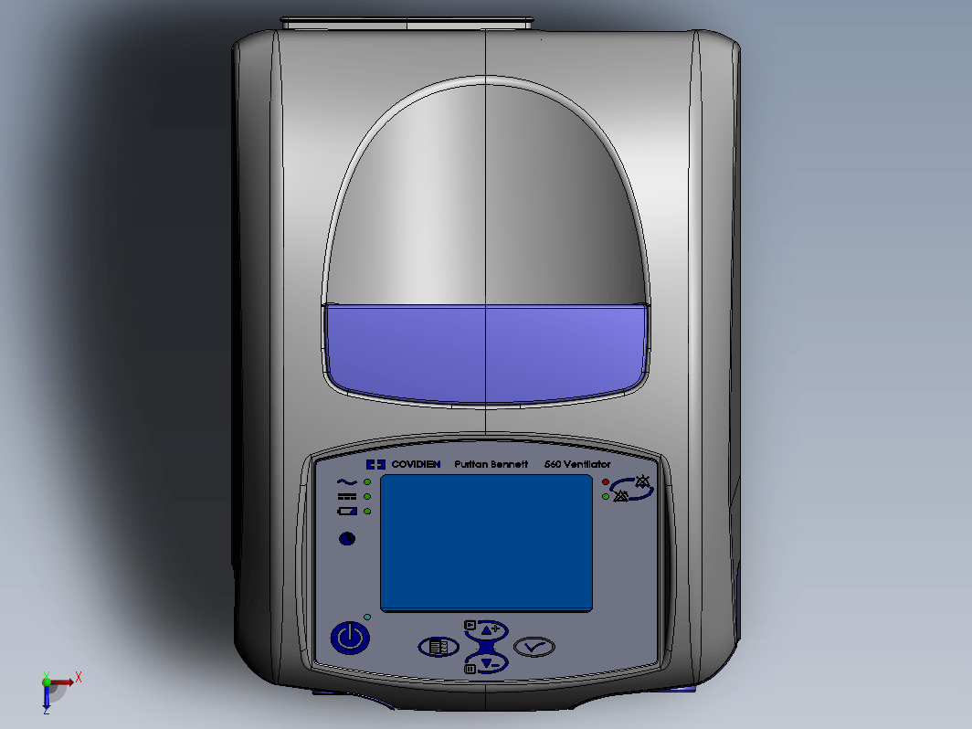 呼吸机开源资料（Medtronic PB560） 3D图纸 原理图 说明书 软件代码等