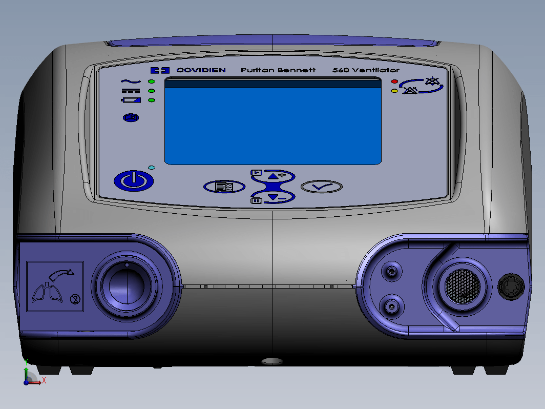 呼吸机开源资料（Medtronic PB560） 3D图纸 原理图 说明书 软件代码等