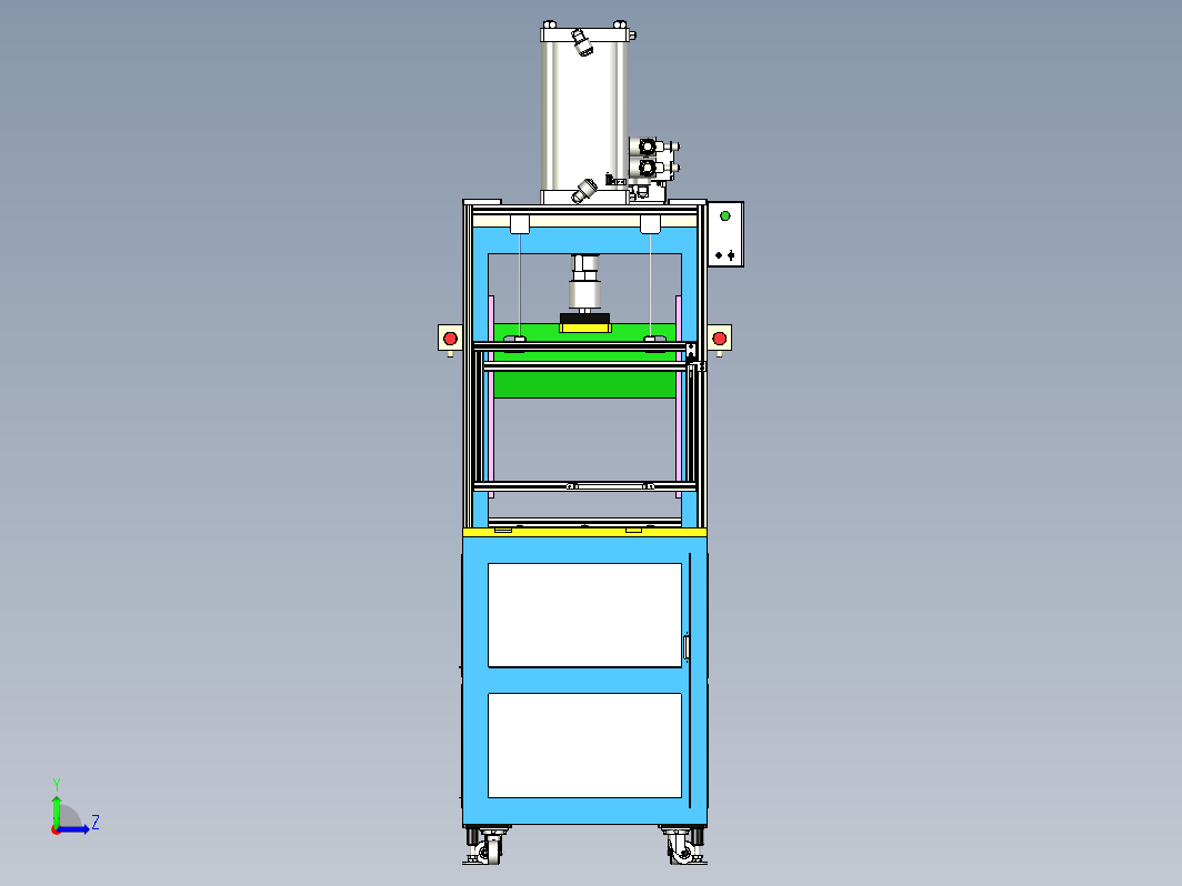 重型气动式切胶机