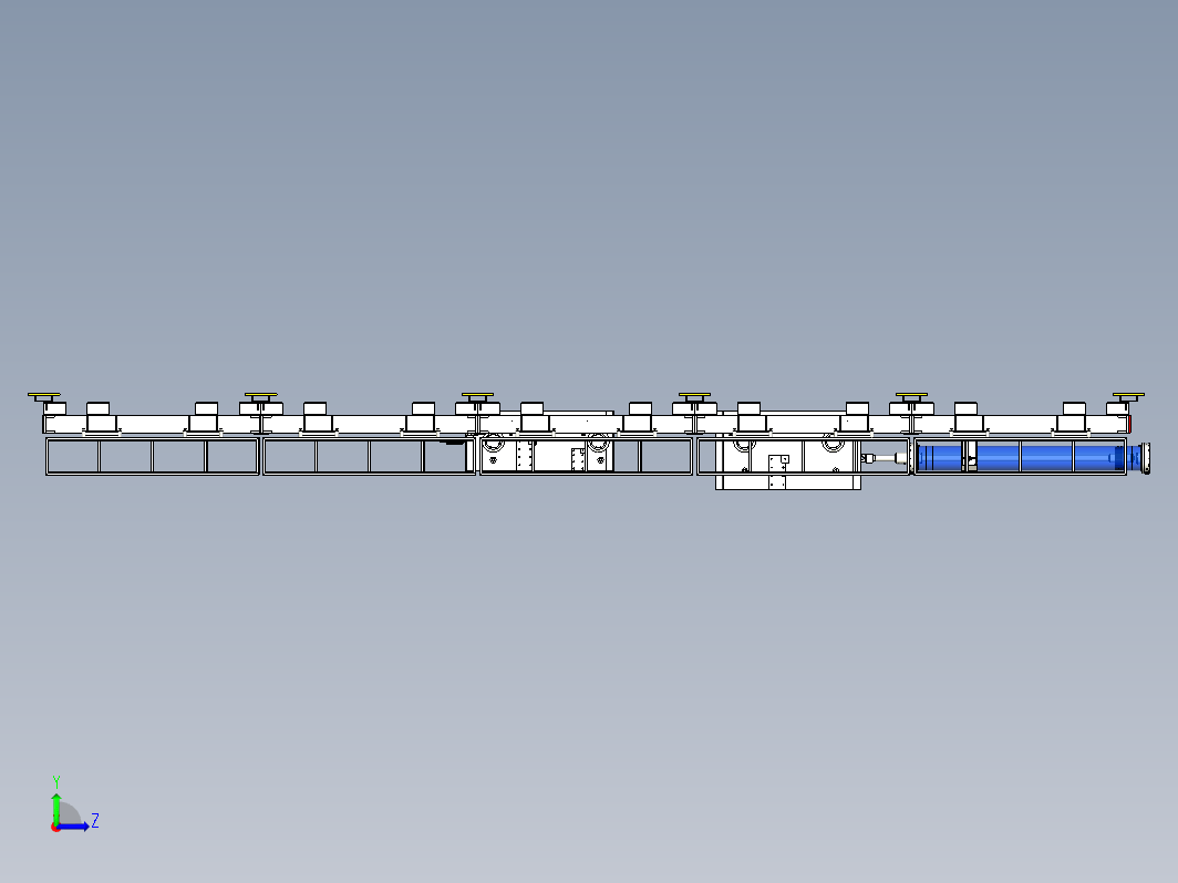 输送线框架结构